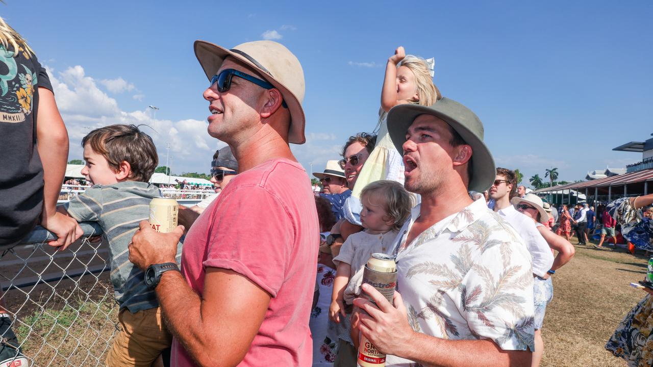 Having a ball at The Great Northern Darwin Cup at Fannie Bay Turf Club :Picture: Glenn Campbell