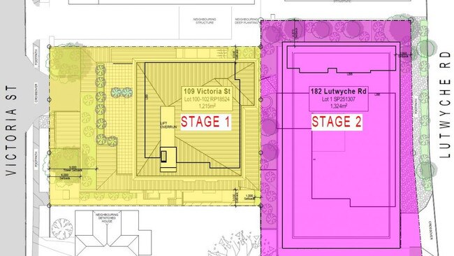 Stage one will include a multistorey inclusive apartment building, which will be adjoined to an office and retail space in the commercial building next door.