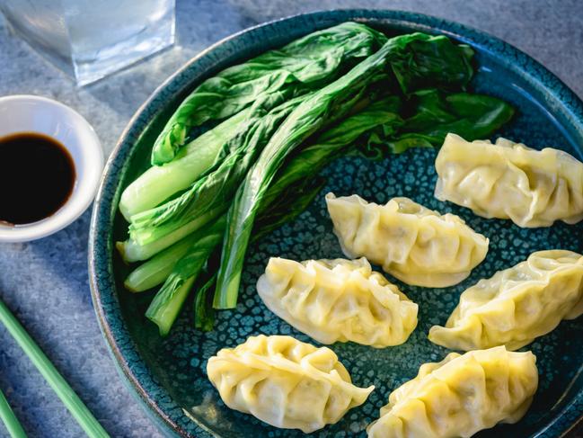 Ginger and coriander dumplings are tasty and easy to whip up.