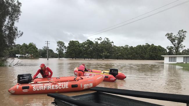 The massive weather system has triggered record rainfall across NSW.