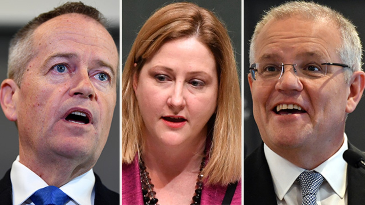 Centre Alliance MP Rebekha Sharkie has outlined a comprehensive “wishlist” to support Scott Morrison or Bill Shorten, should the May 18 poll end with a hung parliament.