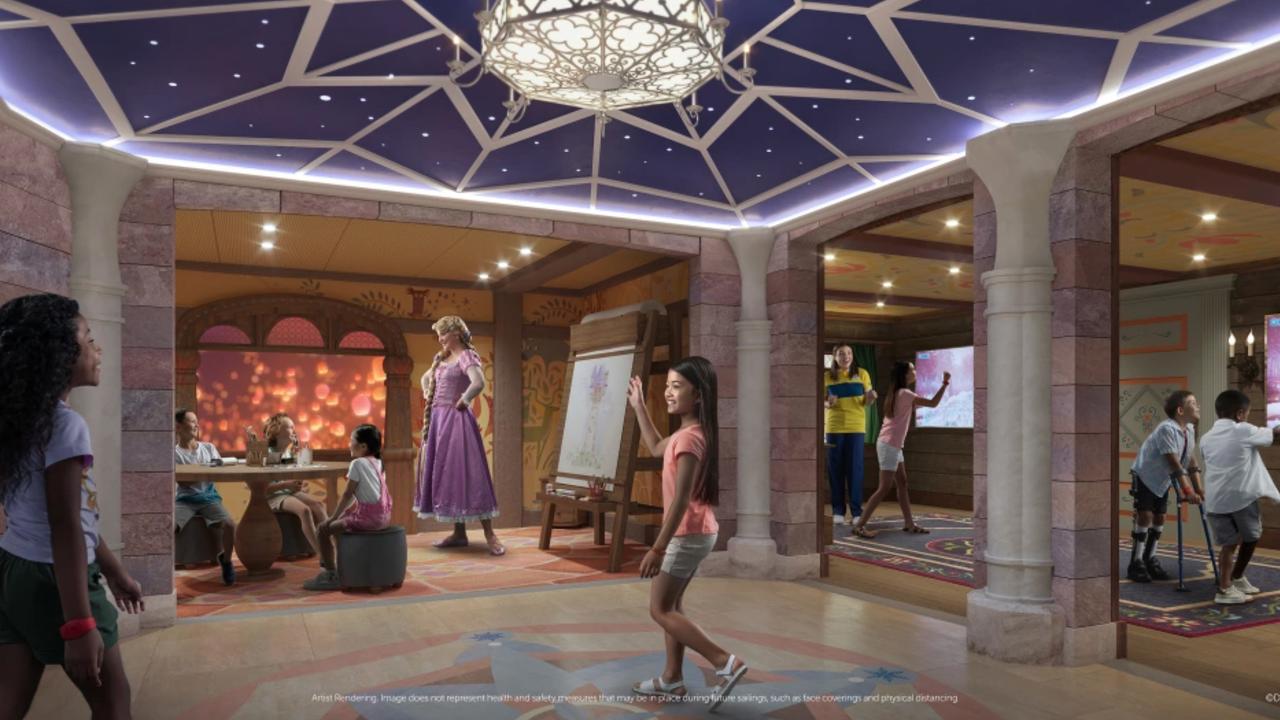 The Princess room. Picture: Supplied/Disney