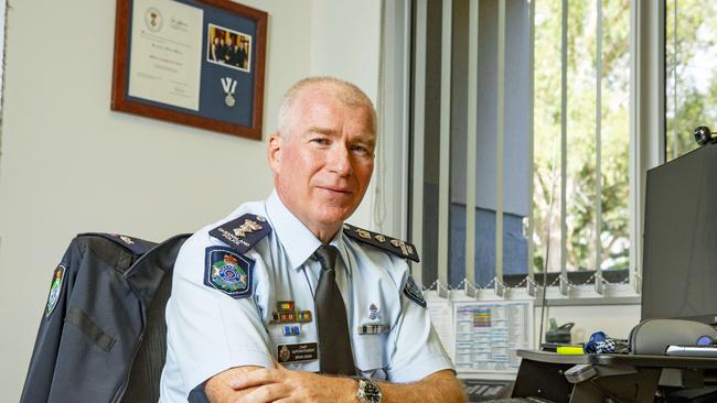 Logan District Chief Superintendent Brian Swan said the community had been well behaved but there had been issues on the roads especially at the border. Picture: Richard Walker