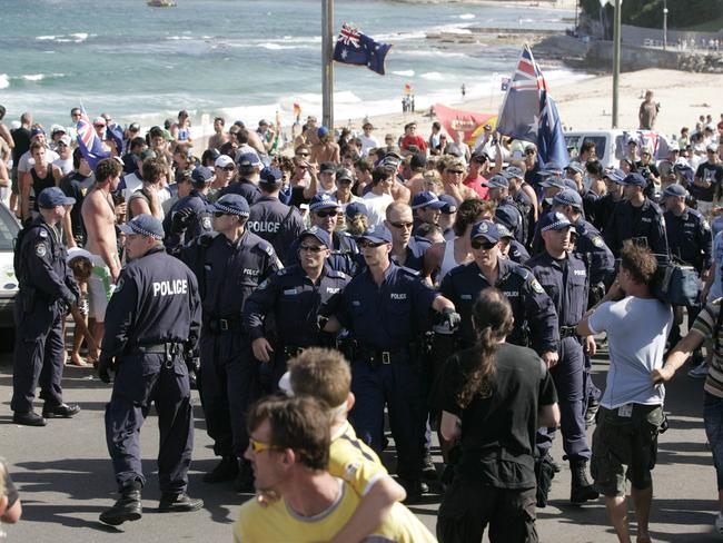 Cronulla Riot Anniversary Protesters Face Off With Police At Halal