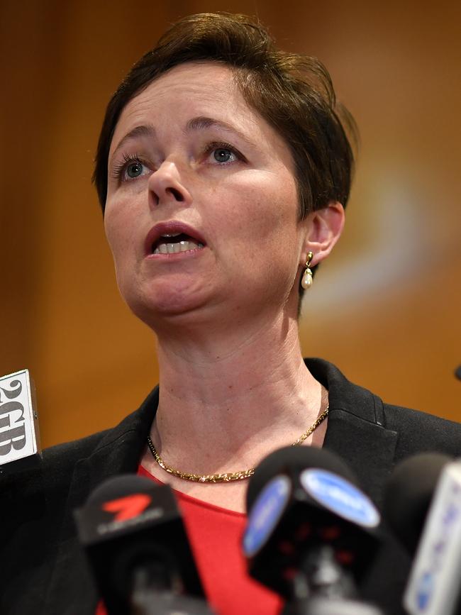 Neither will Mental Health Minister Tanya Davies. Picture: AAP Image/Joel Carrett