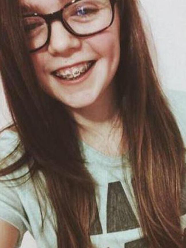 Victim Georgina Callander, 18.