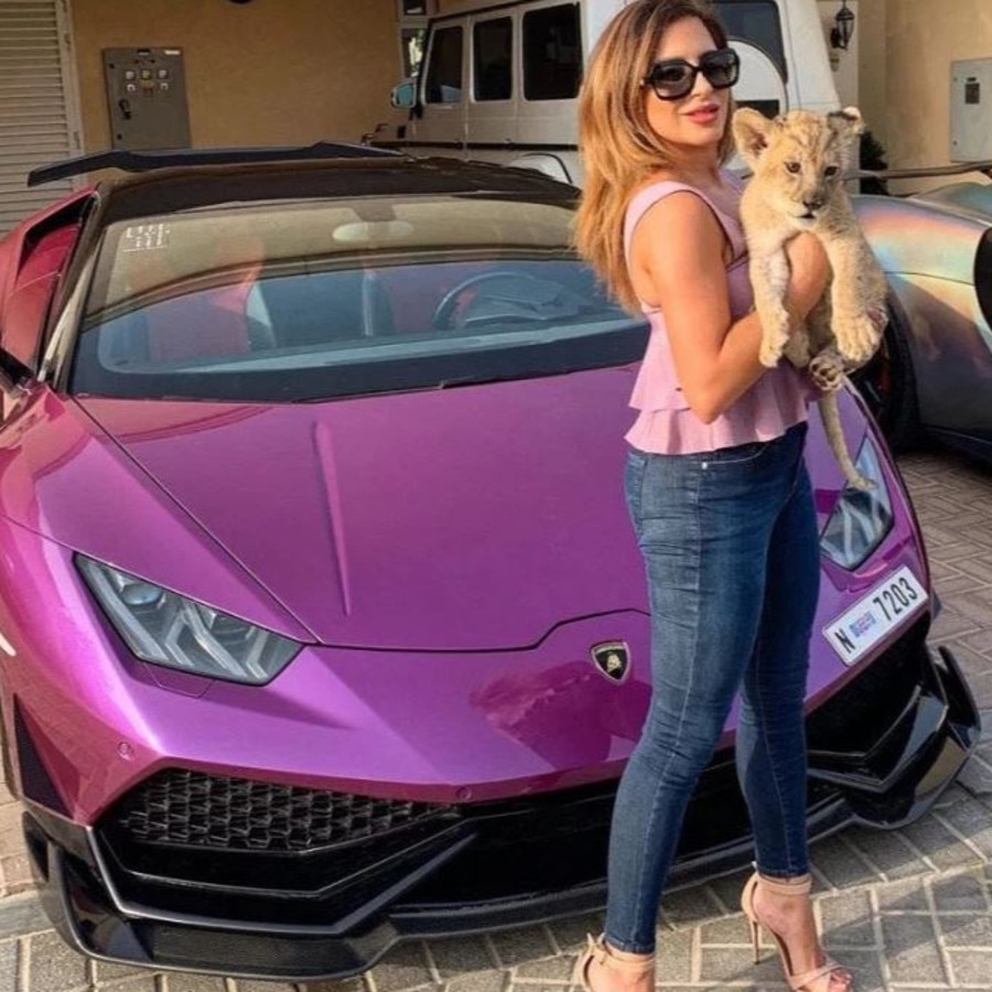 The CEO of Gulf Foil, a Dubai-based automotive foiling firm, shared the snaps with her 249,000 Instagram followers. Picture: Instagram / naataliaitani