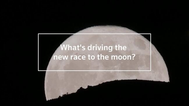 What’s driving the new race to the moon?