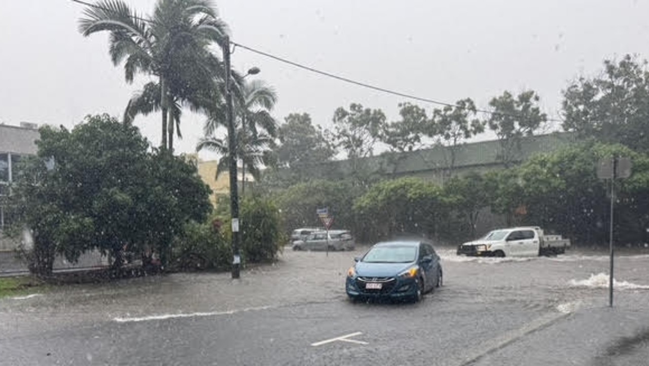 Flooding on Montague Road. Photos by Nicole Machen.