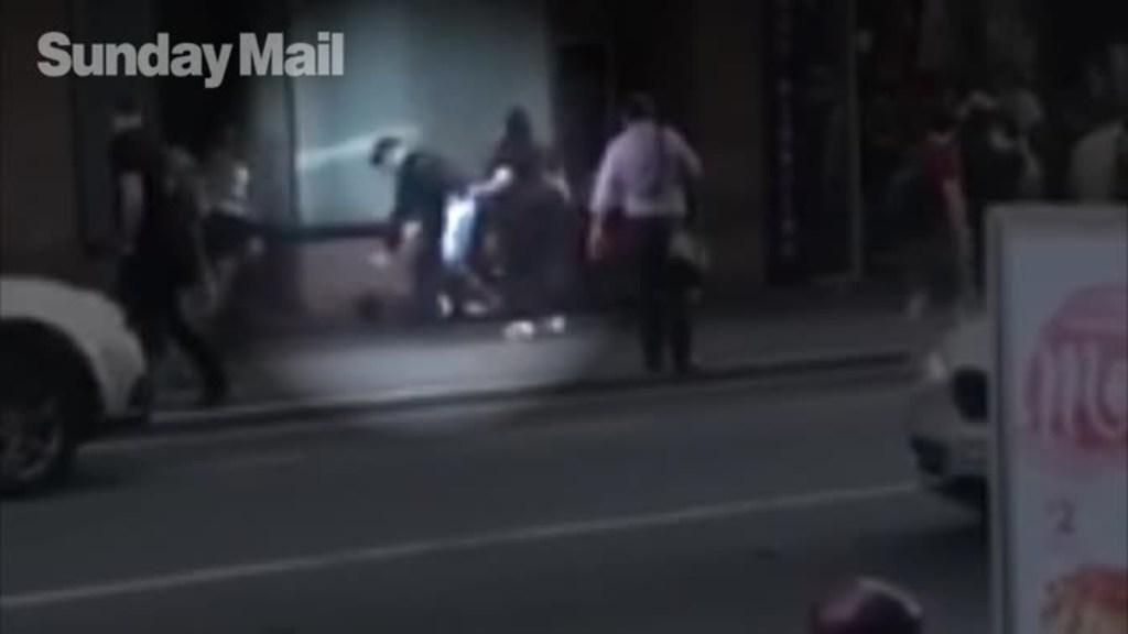 SA Police involved in altercation with women on Hindley St