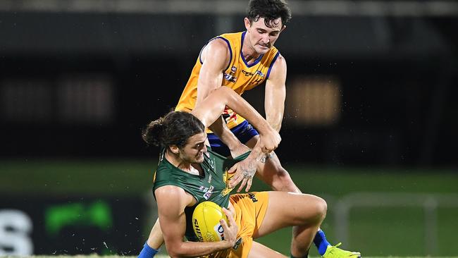 The Wanderers won against St Mary's in Round 2 of the NTFL Men's Premier League. Picture: Felicity Elliott/NTFL Media