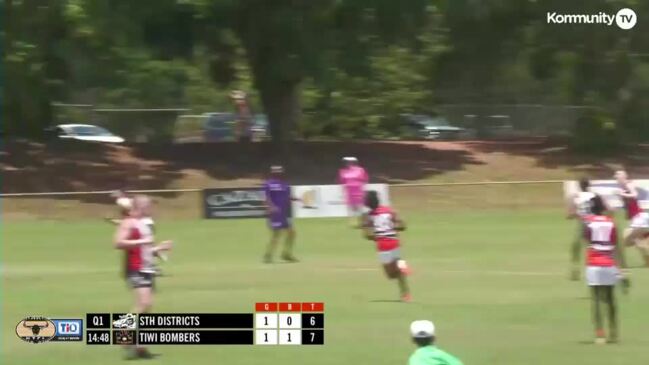 Replay: NTFL Round 2 - Southern Districts v Tiwi Bombers