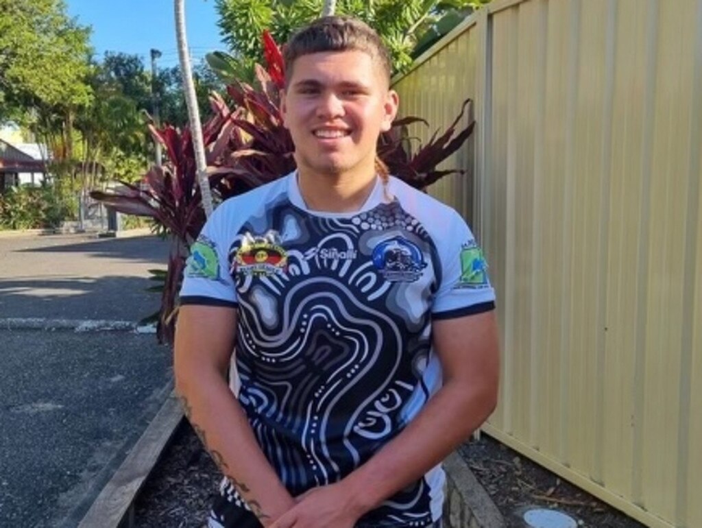 Lachlan Moses of the La Perouse Panthers at the Koori Knockout. Picture: Contributed