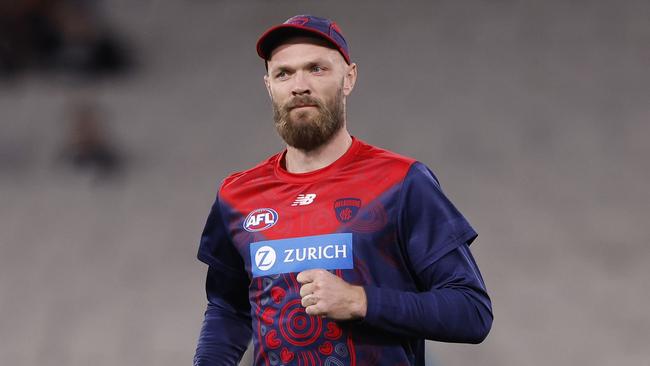 Max Gawn will be off the board early in SuperCoach Draft. Picture: Darrian Traynor/AFL Photos/via Getty Images