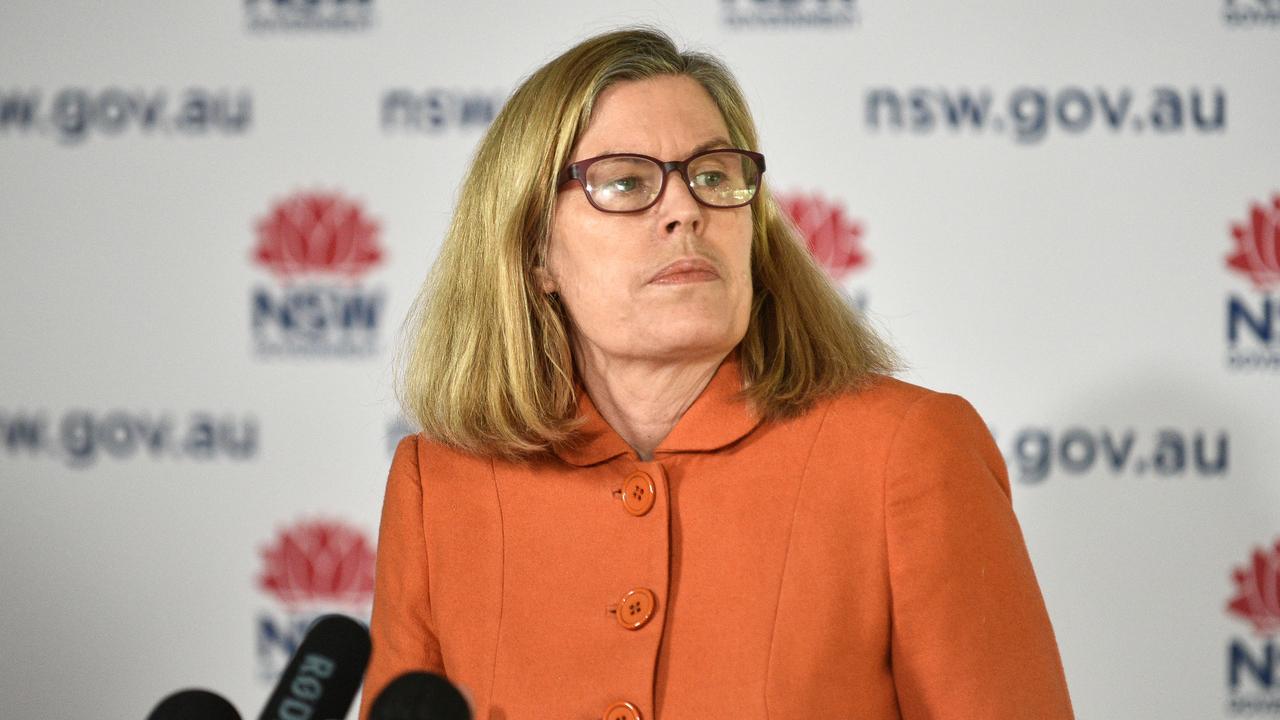 NSW chief health officer Dr Kerry Chant was noticeably absent from the Premier’s press conference on Thursday. Picture: NCA NewsWire/Flavio Brancaleone