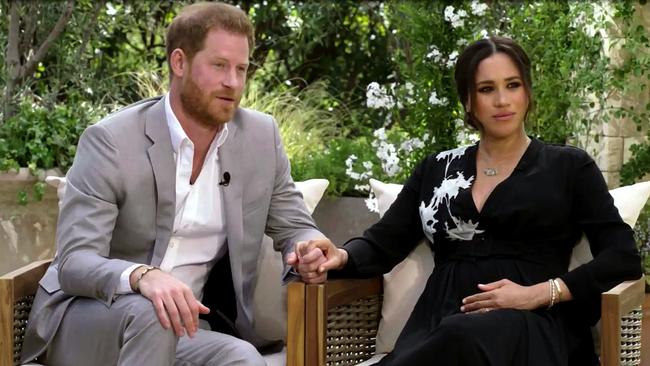 Harry and Meghan, the Duke and Duchess of Sussex, speak to Oprah Winfrey in an exclusive interview that will air next week.