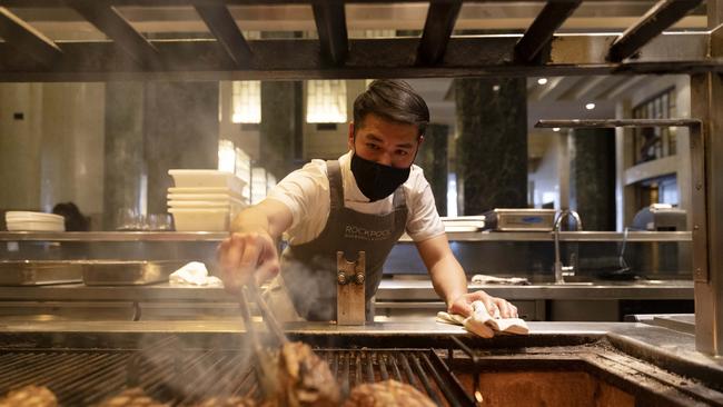 The well-known high-end dining establishment Rockpool Bar and Grill was a user of the Providoor platform. Picture: Nikki Short