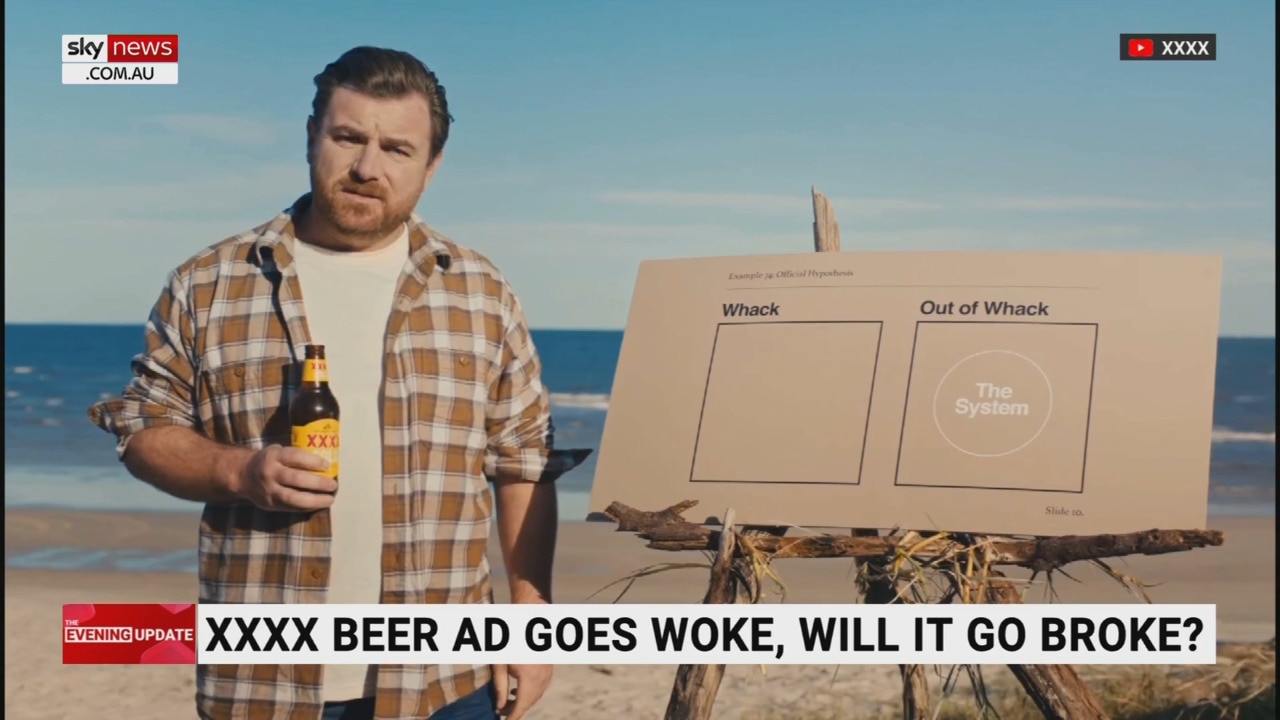 'Give a XXXX' beer campaign 'gets it right'