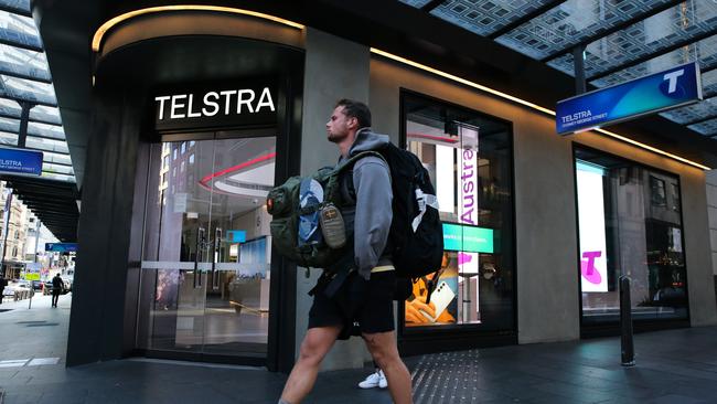 Telstra boosted its first-half dividend to 8.5c a share and reported strength in its mobile business for the first time in years. Picture: NCA Newswire / Gaye Gerard