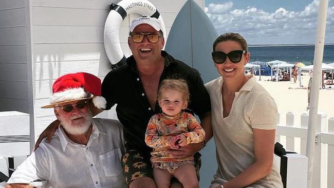 It’s believed Karl and Jasmine Stefanovic caught Covid while on holidays in Noosa. Source: Instagram