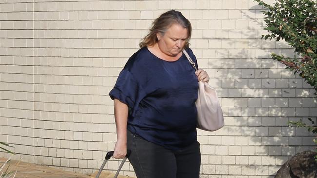 Heather Maree Grace, 49, outside Tweed Heads Local Court.