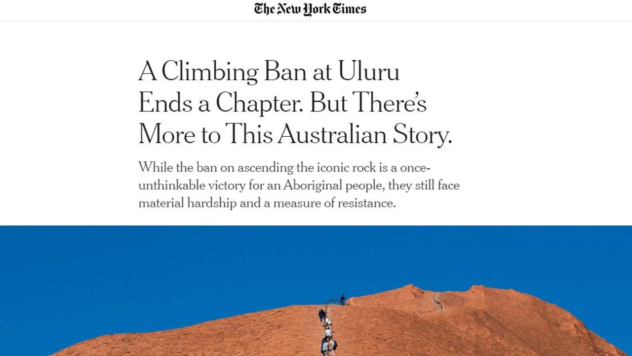 The NY Times are just one of the world's media outlets to report on the ban.