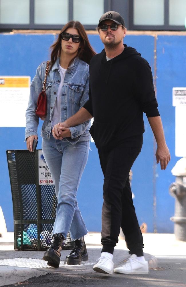 Leonardo DiCaprio and model Camila Morrone have called it quits. Picture: BrosNYC/Backgrid