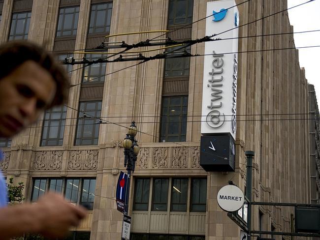 Twitter’s share price fell almost 10 per cent in after-hours trading following its results announcement.