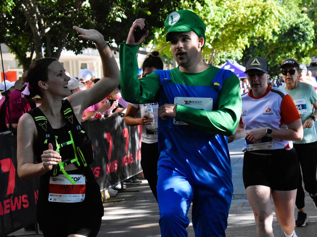 On course at the annual Rocky River Run in Rockhampton on May 18, 2025.