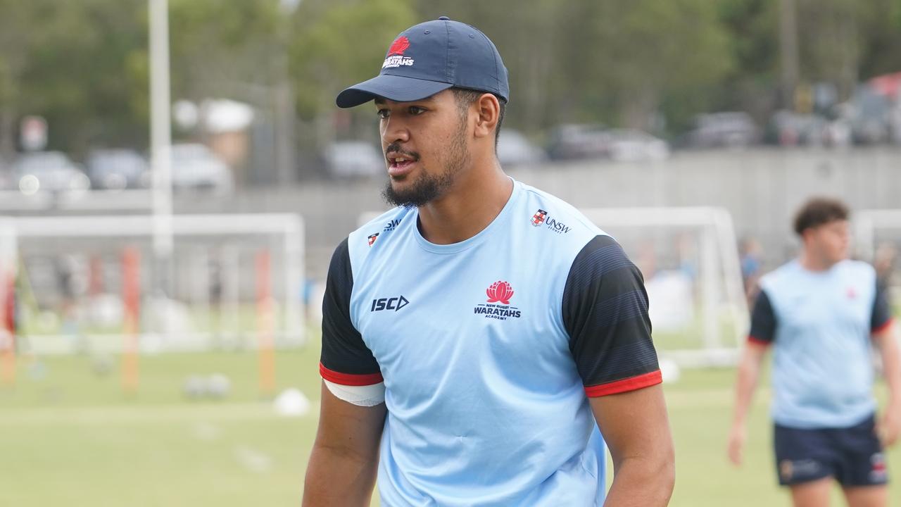 Young rugby player Zion Poitaha. Picture: NSW Waratahs