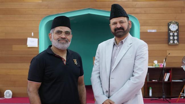 Tariq Butt and Imam Imtiaz Naveed from Melbourne's Ahmadiyya Muslim Community say they will honour Australia with an Australia Day celebration. Picture: Brendan Kearns