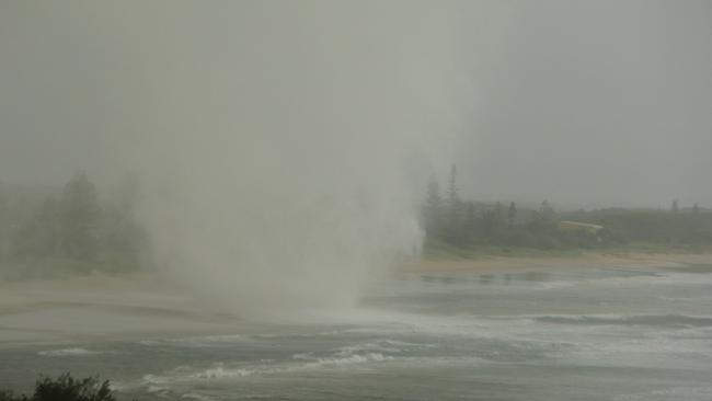 Picture of the Lennox Head Tornado . Photo / Supplied