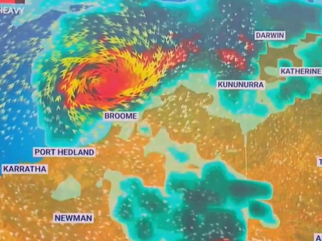 A tropical cyclone could buvvble up next week. Picture: Sky News Weather