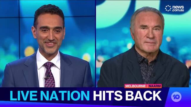 The Project's Waleed Aly grills Live Nation CEO over hidden ticket fees 