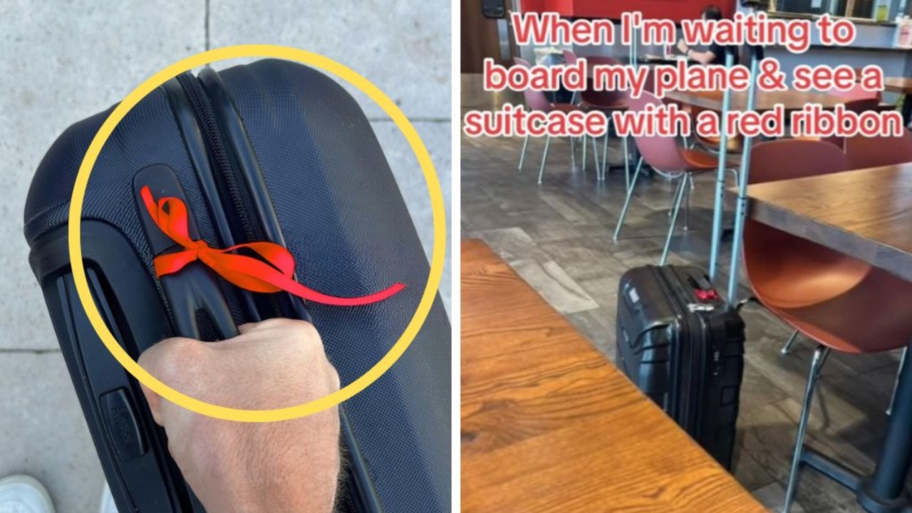 Why people are cutting ribbons off suitcases