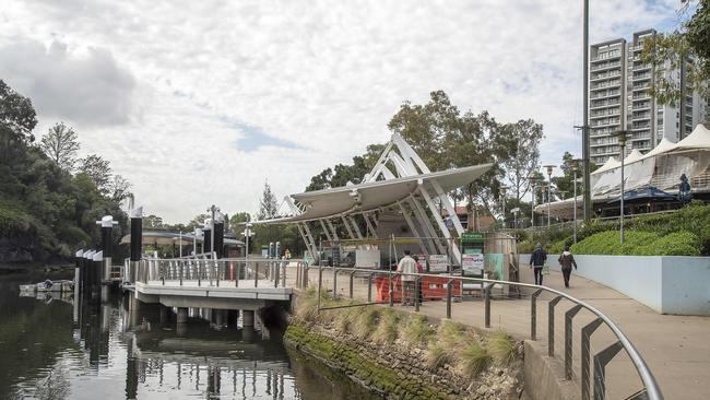 Parramatta Wharf is about to reopen after a five-month upgrade. Picture: Troy Snook