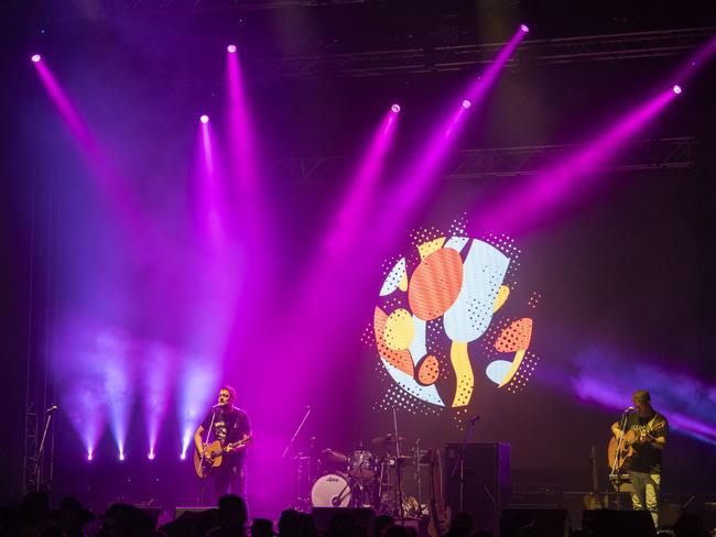 Shane Nicholson performs at Meatstock, Toowoomba Showgrounds. Saturday, April 9, 2022. Picture: Nev Madsen.