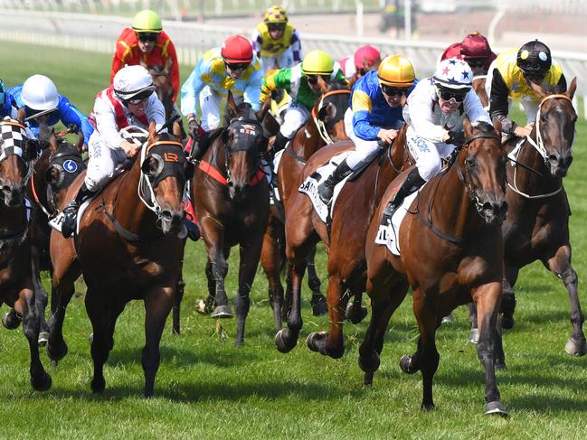 Sunlight proves too strong in the Group 1 Newmarket Handicap.