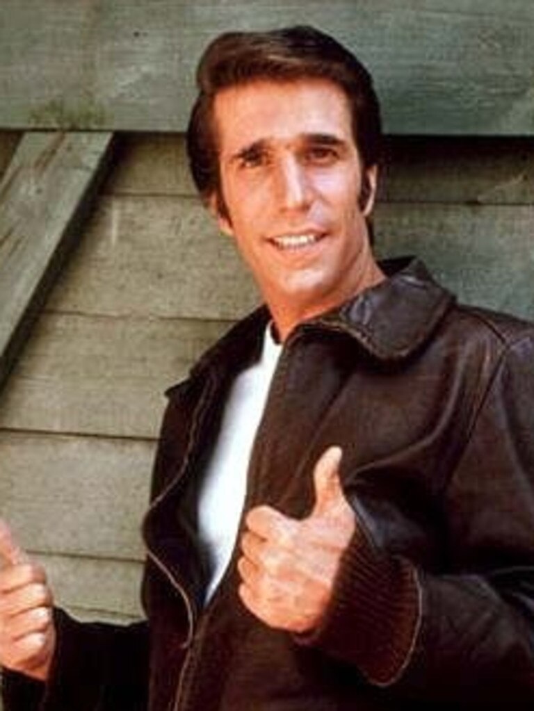 Actor Henry Winkler shot to fame as The Fonz from TV series 'Happy Days'.