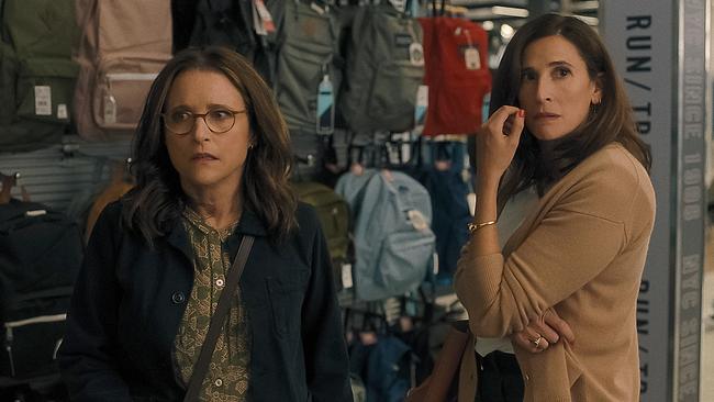 Julia Louis-Dreyfus, left, and Michaela Watkins in You Hurt My Feelings