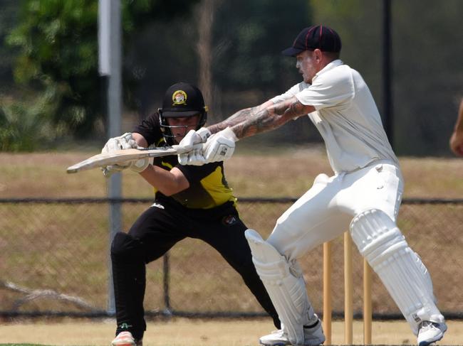 Surfers Paradise batsman Claye Beams. Picture: Steve Holland