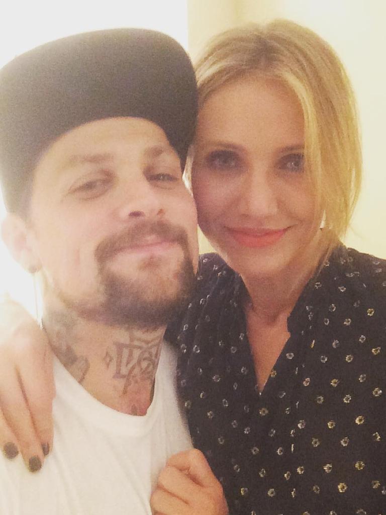 With husband Benji Madden. Picture: Instagram