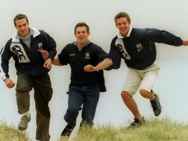 Chris Judd, Luke Hodge and Luke Ball are draft picks for the AFL.