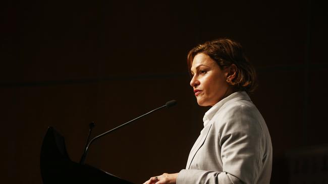 Queensland Treasurer Jackie Trad has spoken with the Integrity Commissioner. Picture: Brendan Radke