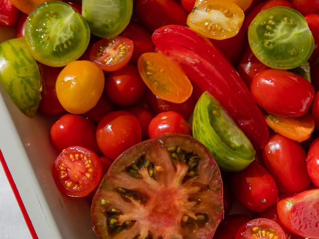 Slow roasting the tomatoes will intensify the flavor of the sauce. Picture: Nikko To