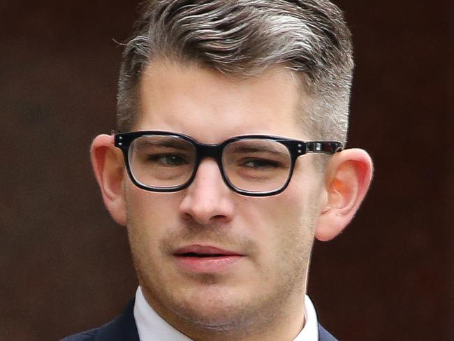 SYDNEY, AUSTRALIA - Newswire Photos- October 11, 2022:  Thomas Joseph Nicol a senior producer at the Today show who has been charged with sexual assault is seen arriving at the Downing Centre Court in Sydney. Picture: NCA Newswire/ Gaye Gerard