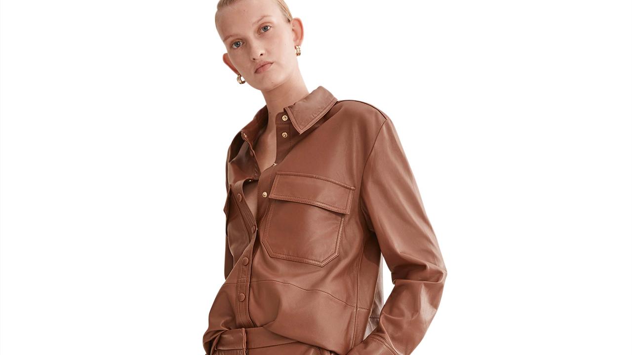 Country road outlet leather jacket