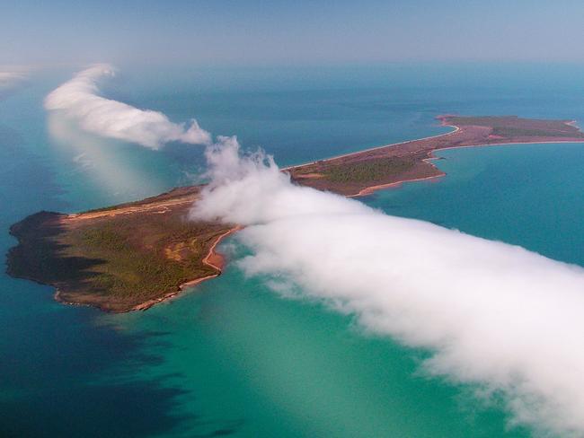 Sweeping ...  Roll clouds over  Cape York Peninsula. Picture: Tex Battle