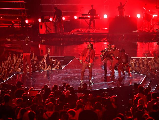 Future performs onstage during the 2016 MTV Video Music Awards at Madison Square Garden on August 28, 2016 in New York City. Picture: AFP