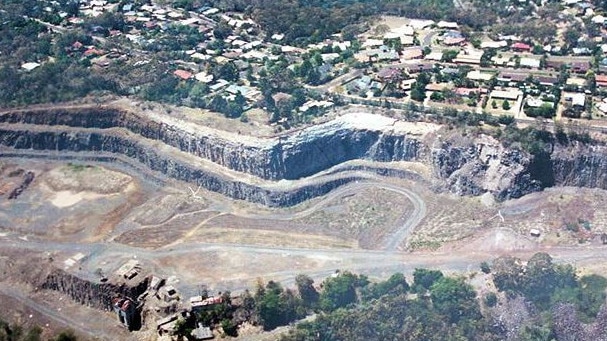 The Bridge St quarry.